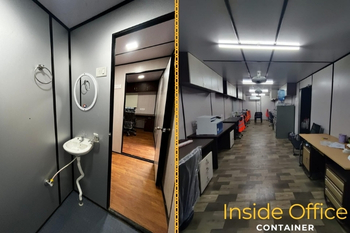 customize premium office container inside view available for sales, available in sharp enterprise