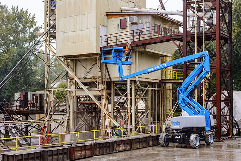 articulated boom lifts for rent, available in sharp enterprise